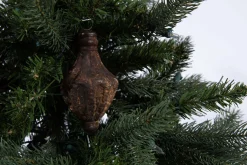 Boules De Noël|Boules De Noël<Flamant SHADAR, pendentif Noël, rouille Brun
