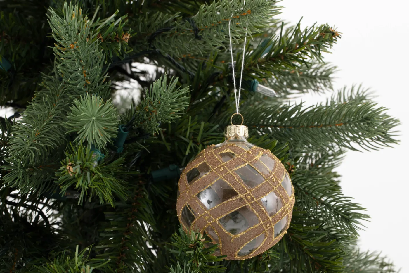 Boules De Noël|Boules De Noël<Flamant SHAM, boule de Noël Or