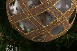 Boules De Noël|Boules De Noël<Flamant SHAM, boule de Noël Or