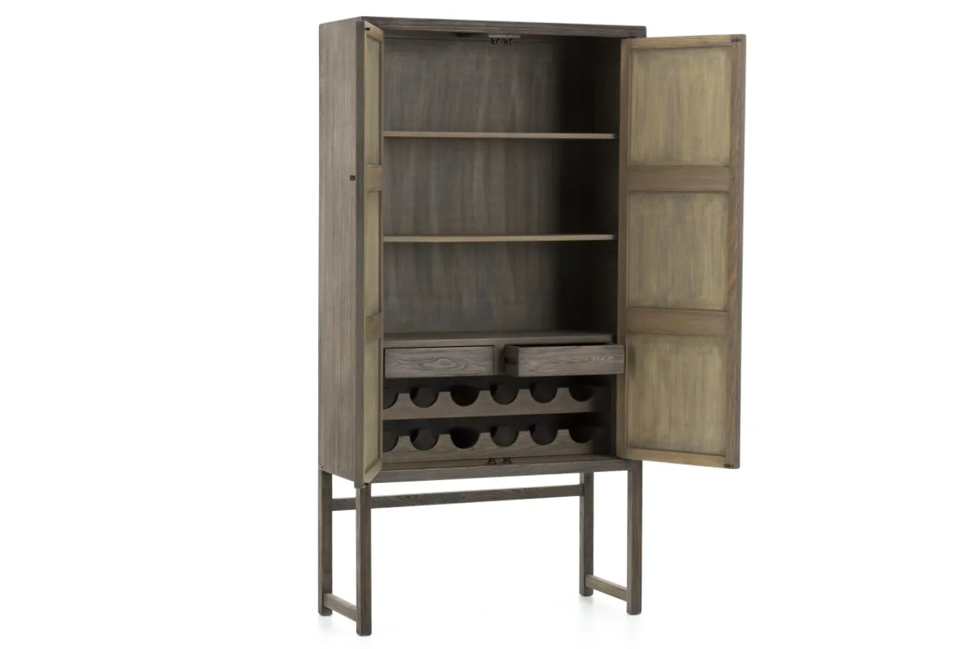 Placards|Armoires<Flamant SHARLIE, meuble bar, 2 portes Brun