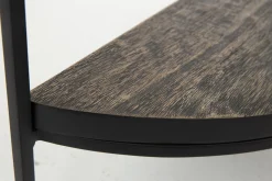 Tables D’Appoint & Consoles|Tables D’Appoint & Consoles<Flamant SIBILLIA, table console, métal et bois Noir