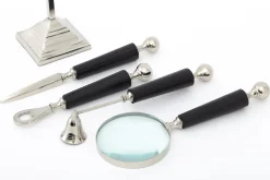Décoration|Décoration De Bureau<Flamant SIL, ensemble de bureau, set de 4 Noir