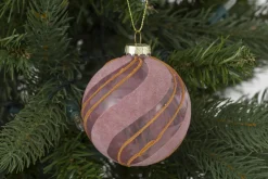 Boules De Noël|Boules De Noël<Flamant SOLENE, boule de Noël, S Rose