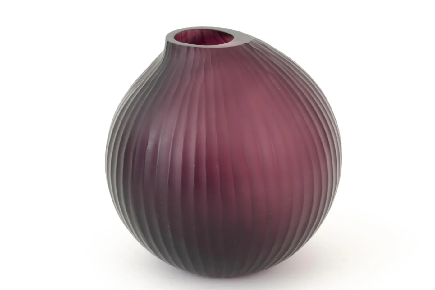 Décoration|Pots Et Vases<Flamant SOLIYA, vase, verre, S Pourpre