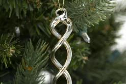 Boules De Noël|Boules De Noël<Flamant STAN, pendentif Noël Or