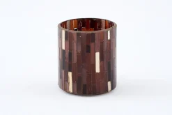 Porte Bougie, Chauffe-Plats Et Photophores|Porte Bougie, Chauffe-Plats Et Photophores<Flamant STELLAN, photophore, verre, S Rouge