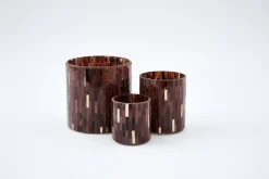 Porte Bougie, Chauffe-Plats Et Photophores|Porte Bougie, Chauffe-Plats Et Photophores<Flamant STELLAN, photophore, verre, S Rouge