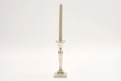Chandeliers|Chandeliers<Flamant STRIPE, bougeoir, plaqué nickel, S Argent