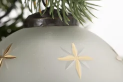 Boules De Noël|Boules De Noël<Flamant TANEL, boule de Noël, modèle 1 Blanc