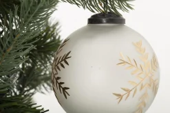 Boules De Noël|Boules De Noël<Flamant TANEL, boule de Noël, modèle 2 Blanc