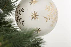 Boules De Noël|Boules De Noël<Flamant TANEL, boule de Noël, modèle 3 Blanc