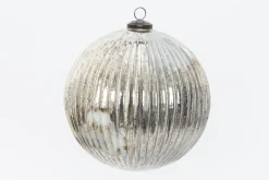 Boules De Noël|Boules De Noël<Flamant TANITH, boule de Noël, , L Argent