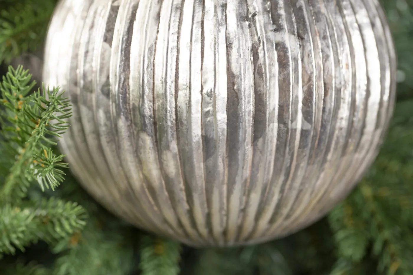 Boules De Noël|Boules De Noël<Flamant TANITH, boule de Noël, , L Argent