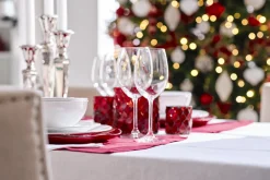 Porte Bougie, Chauffe-Plats Et Photophores|Porte Bougie, Chauffe-Plats Et Photophores<Flamant TEMPLES, photophore, verre, , L Rouge