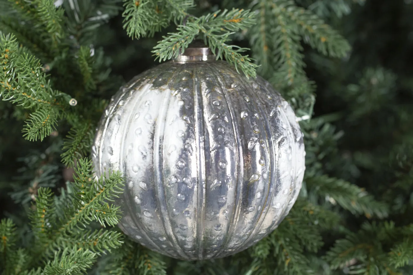 Boules De Noël|Boules De Noël<Flamant TERESE, boule de Noël, , S Argent
