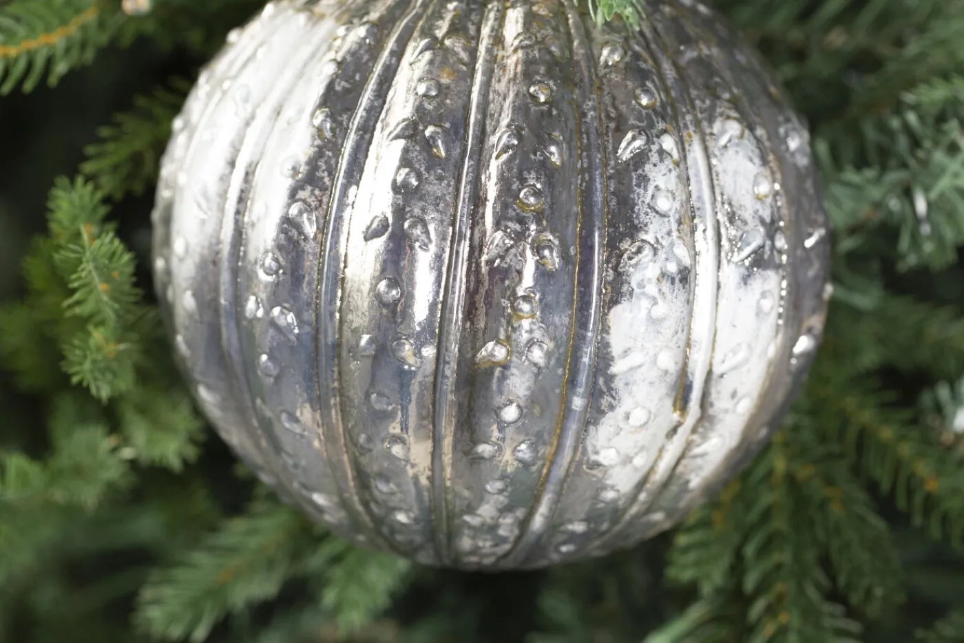 Boules De Noël|Boules De Noël<Flamant TERESE, boule de Noël, , S Argent