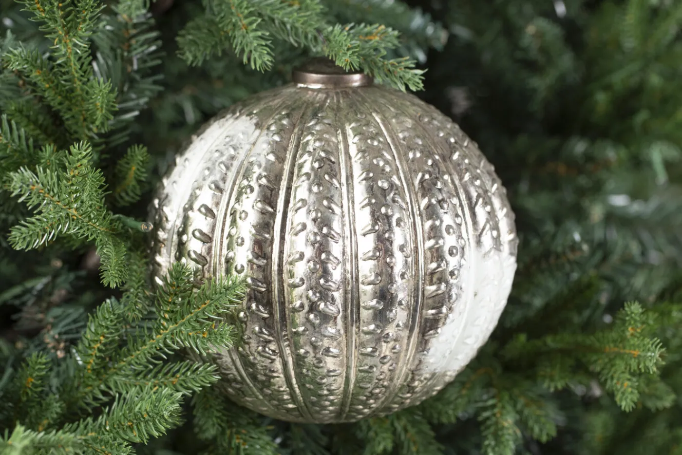 Boules De Noël|Boules De Noël<Flamant TERESE, boule de Noël, , L Argent
