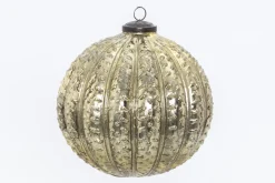 Boules De Noël|Boules De Noël<Flamant TERESE, boule de Noël, , L Or