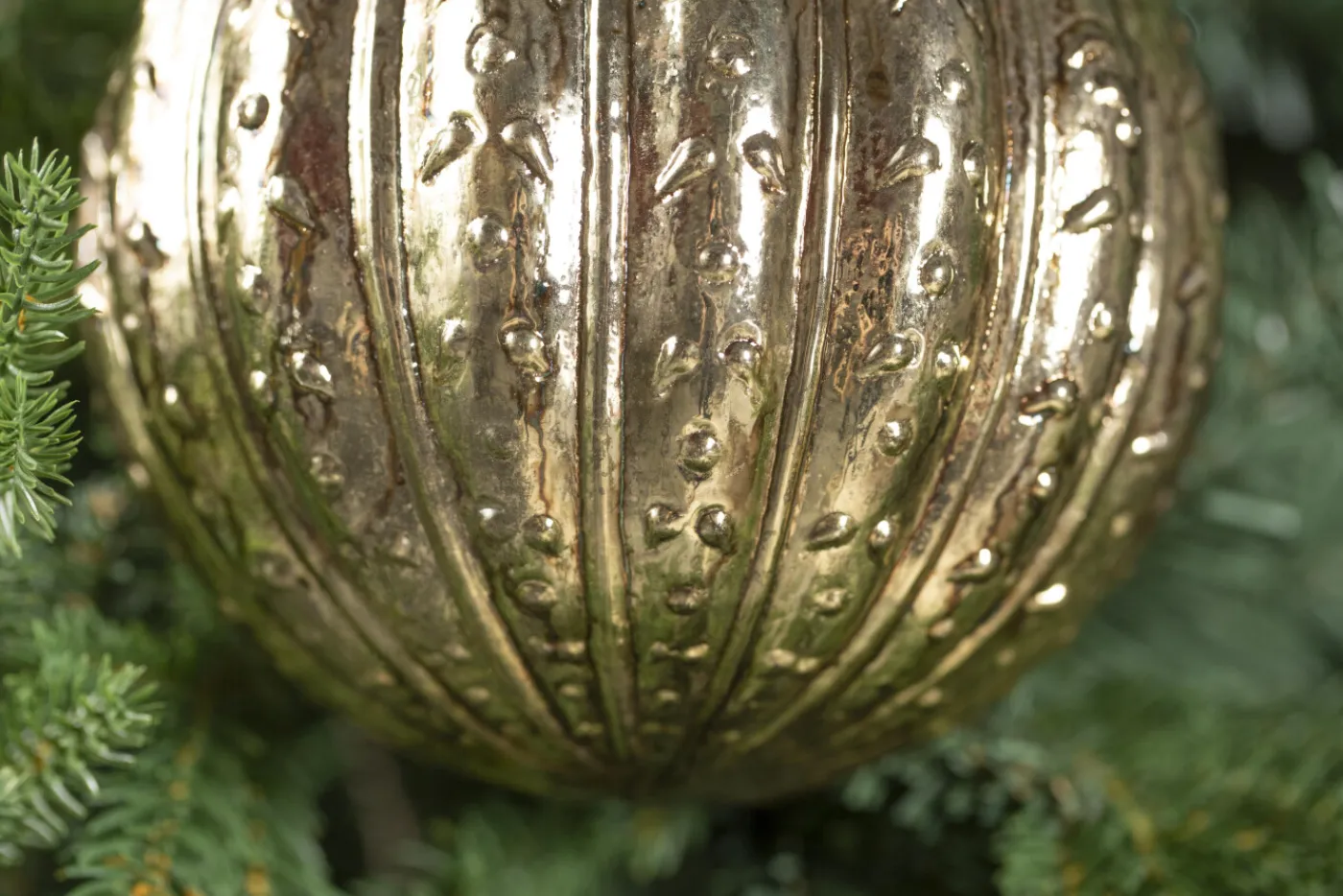 Boules De Noël|Boules De Noël<Flamant TERESE, boule de Noël, , S Or