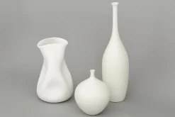 Pots Et Vases|Décoration<Flamant TESS, vase, céramique, , modèle 1 Blanc