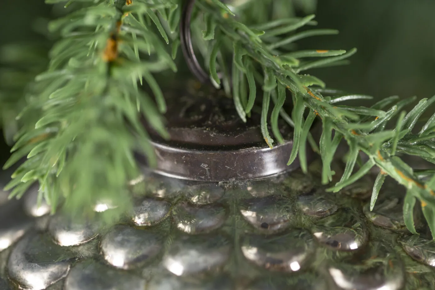 Boules De Noël|Boules De Noël<Flamant TESSIE, boule de Noël, , S Argent