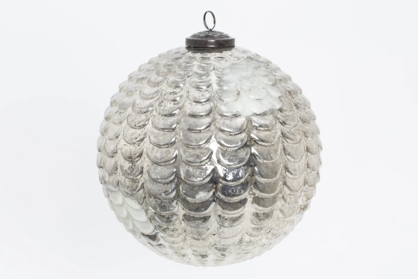 Boules De Noël|Boules De Noël<Flamant TESSIE, boule de Noël, , L Argent