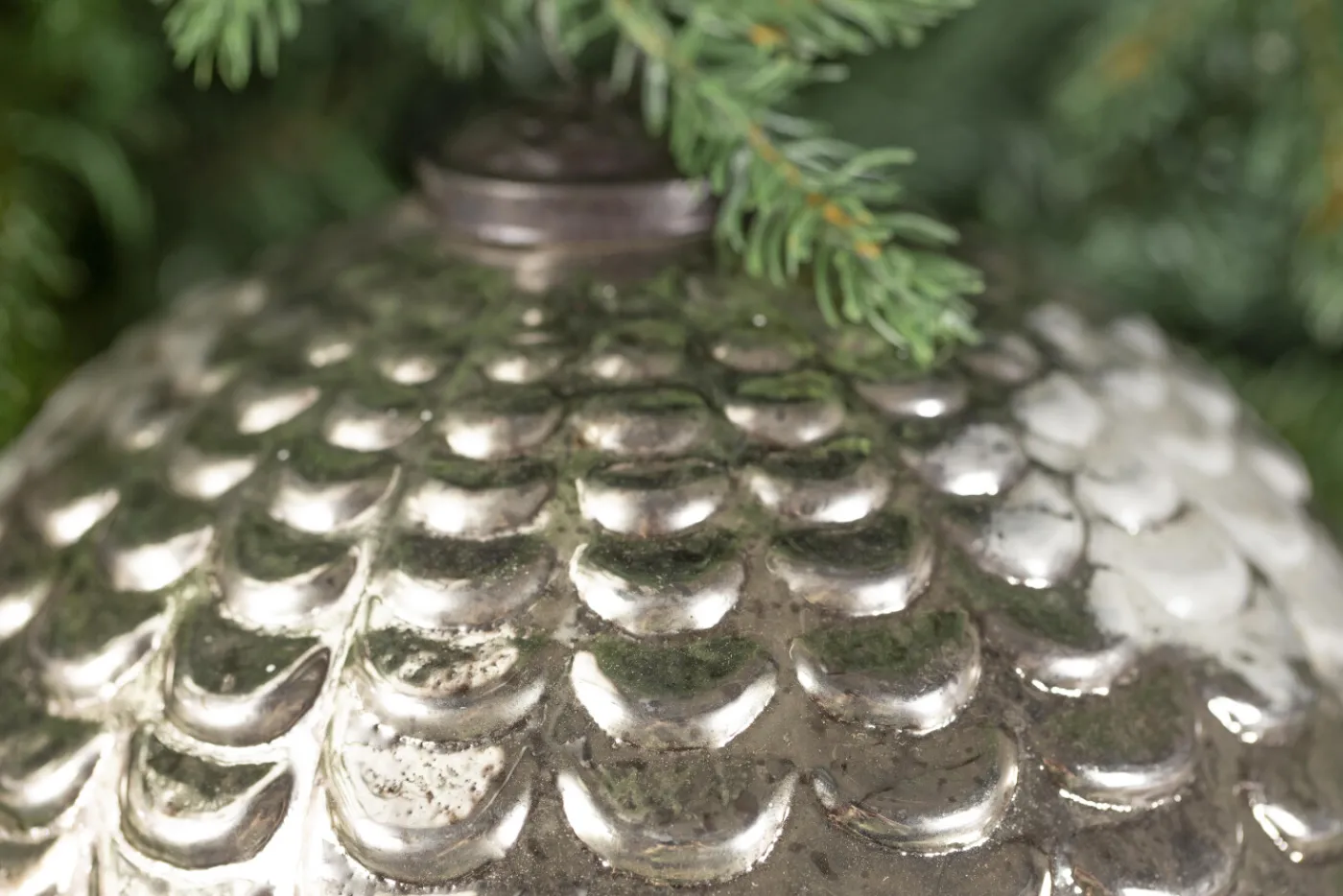 Boules De Noël|Boules De Noël<Flamant TESSIE, boule de Noël, , L Argent
