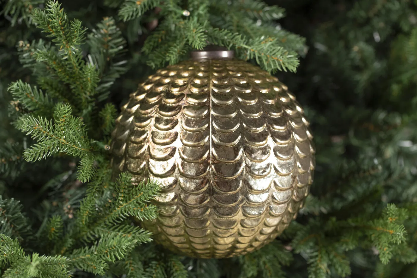 Boules De Noël|Boules De Noël<Flamant TESSIE, boule de Noël, , L Or