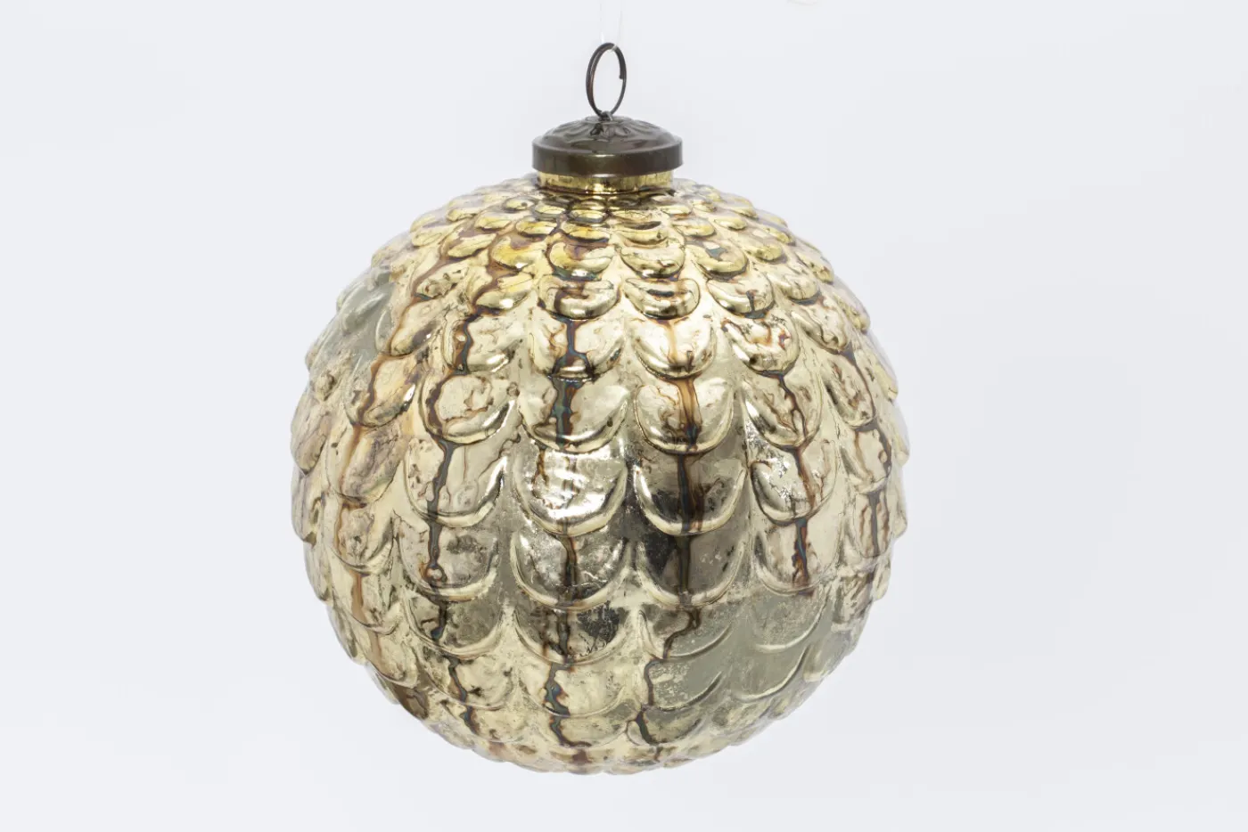 Boules De Noël|Boules De Noël<Flamant TESSIE, boule de Noël, , S Or
