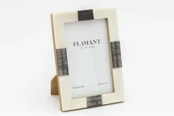 Cadres Photo|Cadres Photo<Flamant TETJA, cadre photo, os et corne, 10x15 Mixte