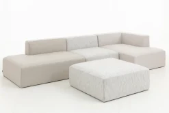 Banquettes|Fauteuils<Flamant THIERRY, pouf de jardin Blanccassé