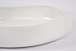 Plats|Plats<Flamant TIFFANY, coupe, céramique, , L Blanc