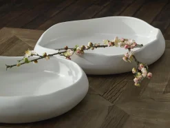 Plats|Plats<Flamant TIFFANY, coupe, céramique, , S Blanc