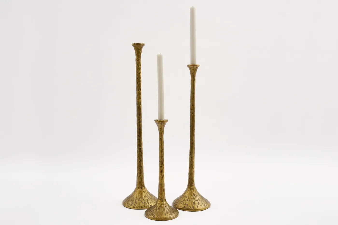 Chandeliers|Chandeliers<Flamant TIGRIS, bougeoir, métal, S Or