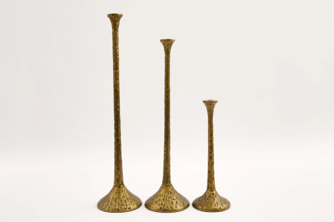 Chandeliers|Chandeliers<Flamant TIGRIS, bougeoir, métal, S Or