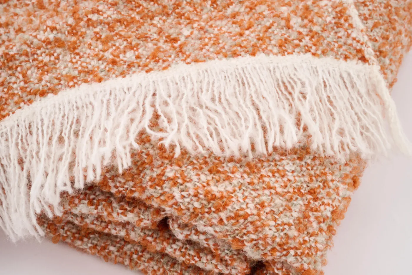 Plaids Et Couvre-Lits|Plaids Et Couvre-Lits<Flamant TILIANE, plaid, Orange