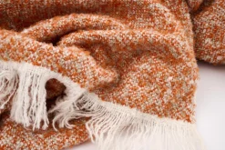 Plaids Et Couvre-Lits|Plaids Et Couvre-Lits<Flamant TILIANE, plaid, Orange