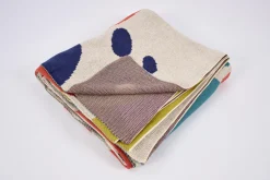 Plaids Et Couvre-Lits|Plaids Et Couvre-Lits<Flamant TINNE, plaid, multi Mixte