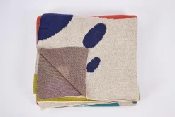 Plaids Et Couvre-Lits|Plaids Et Couvre-Lits<Flamant TINNE, plaid, multi Mixte