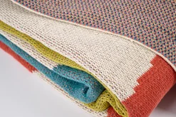 Plaids Et Couvre-Lits|Plaids Et Couvre-Lits<Flamant TINNE, plaid, multi Mixte