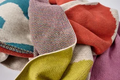 Plaids Et Couvre-Lits|Plaids Et Couvre-Lits<Flamant TINNE, plaid, multi Mixte