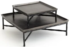 Plateaux|Accessoires<Flamant TINSLEY, plateau, métal, , L Noir