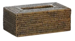 Paniers|Décoration<Flamant TOGO, boîte à mouchoirs, tressé Brun