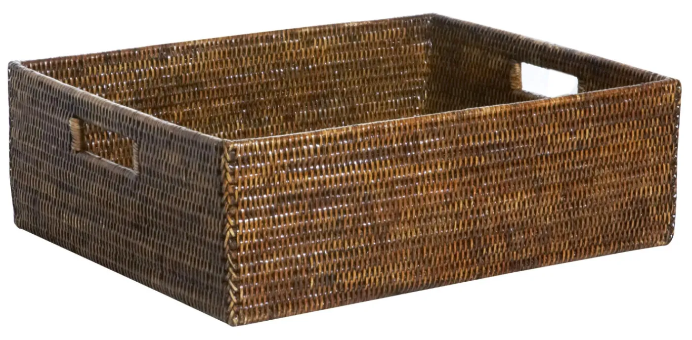 Plateaux|Accessoires<Flamant TOGO, panier, tressé Brun