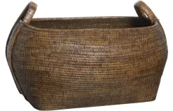 Paniers|Décoration<Flamant TOGO, panier, tressé Brun