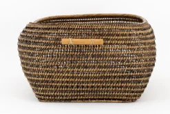 Paniers|Décoration<Flamant TOGO, panier, tressé, L Brun