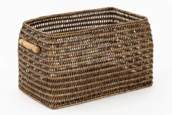 Paniers|Décoration<Flamant TOGO, panier, tressé, S Brun