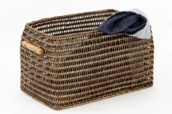Paniers|Décoration<Flamant TOGO, panier, tressé, S Brun