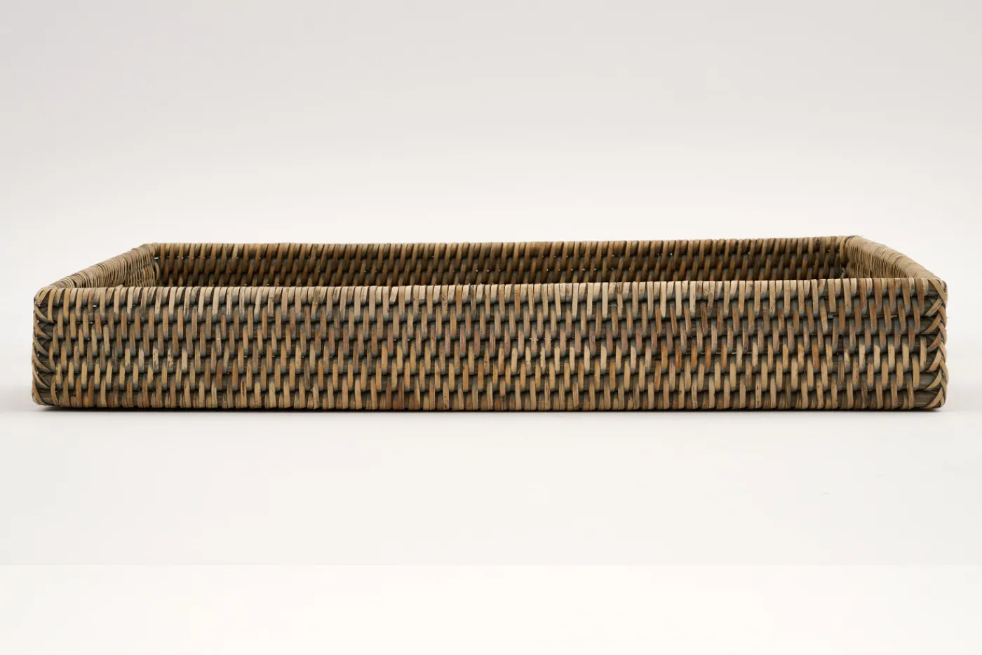 Plateaux|Accessoires<Flamant TOGO, plateau, tressé, , 41x30 Gris