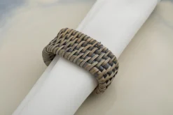 Décoration De Table|Accessoires<Flamant TOGO, rond de serviette, tressé, Gris